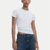 Desigual Тишърт 25SWTK15 Светлосиньо Regular Fit за Жени цена