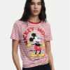 Desigual Тишърт Mickey 25SWTKAI Червен Regular Fit за Жени цена