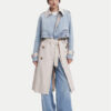 Desigual Тренч Memphis 25SWEW29 Бежов Relaxed Fit за Жени цена