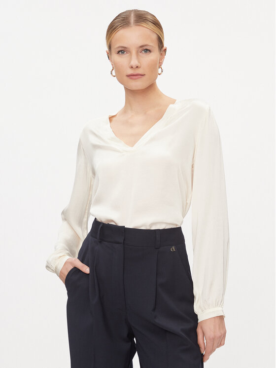 Dixie Блуза C239Z014A Екрю Loose Fit за Жени цена