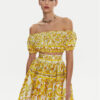 Dolce&Gabbana Блуза F755RT HH5BA Жълт Regular Fit за Жени цена