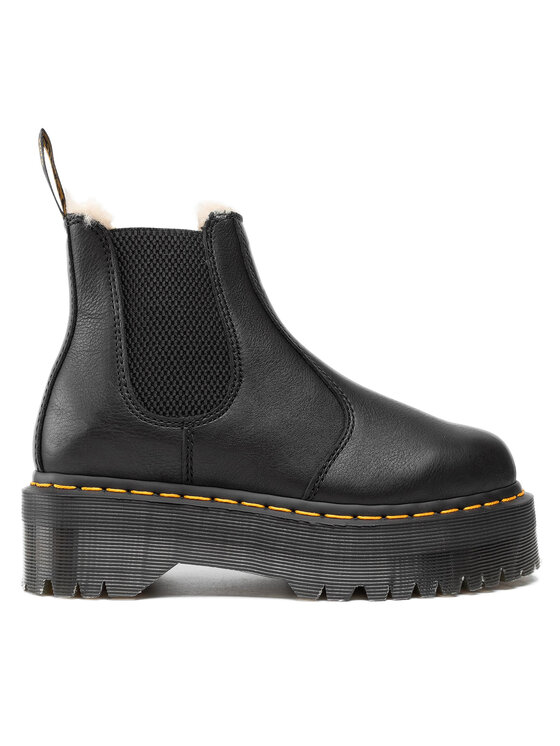 Dr. Martens Боти тип челси 2976 Quad Fl 25635001 Черен за Жени цена