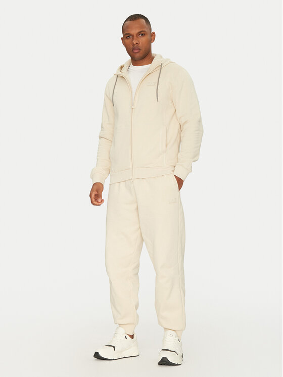 EA7 Emporio Armani Анцуг 7M000243 AF10377 U1079 Бежов Regular Fit за Мъже цена
