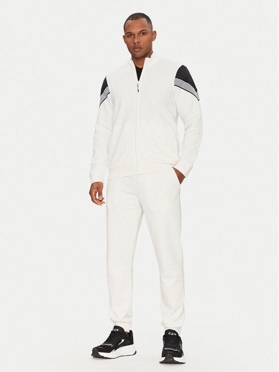 EA7 Emporio Armani Анцуг 7M000268 AF12451 U0005 Бял Regular Fit за Мъже цена