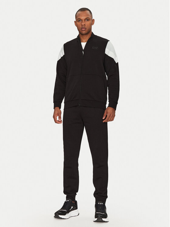 EA7 Emporio Armani Анцуг 7M000268 AF12451 UC001 Черен Regular Fit за Мъже цена