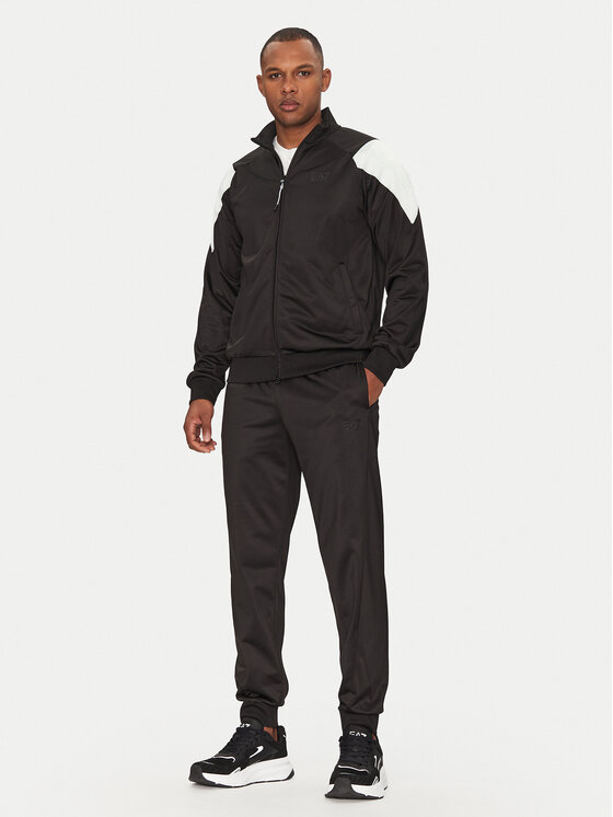 EA7 Emporio Armani Анцуг 7M000275 AF12449 UC001 Черен Regular Fit за Мъже цена