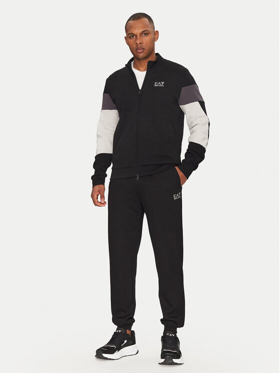 EA7 Emporio Armani Анцуг 7M000282 AF12660 UC001 Черен Regular Fit за Мъже цена