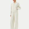 EA7 Emporio Armani Анцуг 7W000086 AF13135 U1112 Бежов Wide Leg за Жени цена