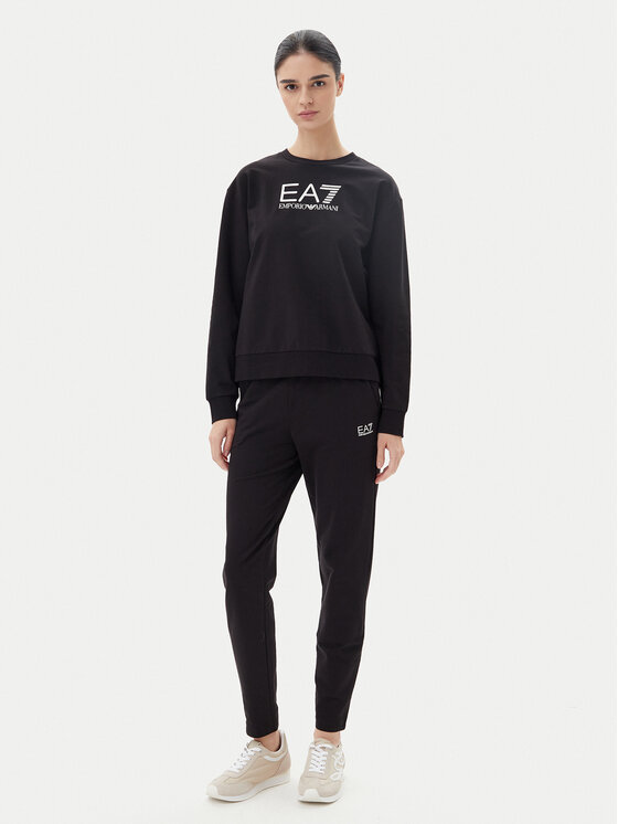 EA7 Emporio Armani Анцуг 7W000115 AF13135 UC001 Черен Regular Fit за Жени цена