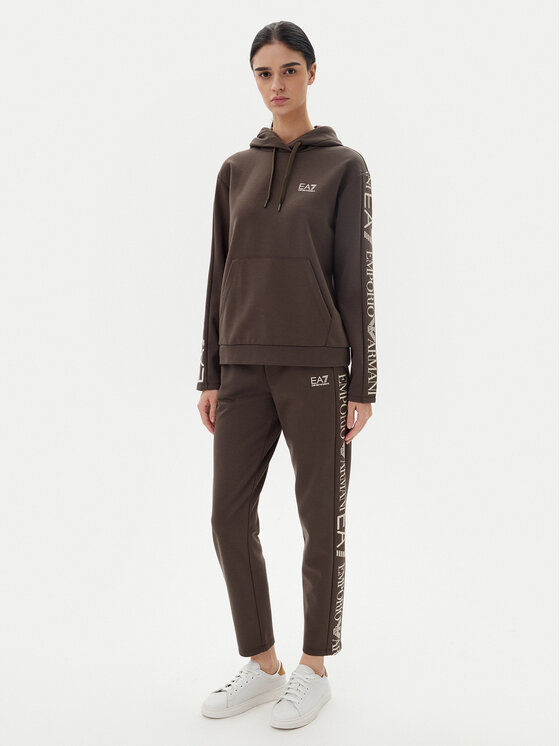 EA7 Emporio Armani Анцуг 7W000116 AF10443 U6139 Кафяв Regular Fit за Жени цена