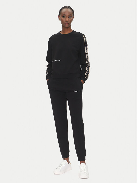 EA7 Emporio Armani Анцуг 7W000283 AF12501 UC001 Черен Regular Fit за Жени цена