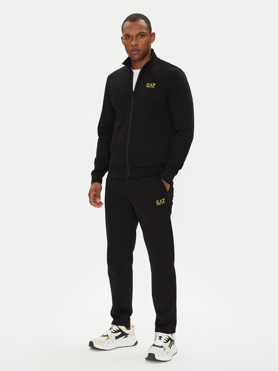 EA7 Emporio Armani Анцуг 8NPV61 PJVRZ MC004 Черен Regular Fit за Мъже цена