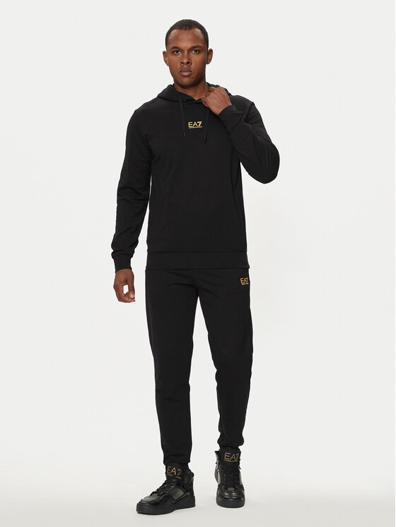 EA7 Emporio Armani Анцуг 8NPV64 PJVRZ 0208 Черен Regular Fit за Мъже цена
