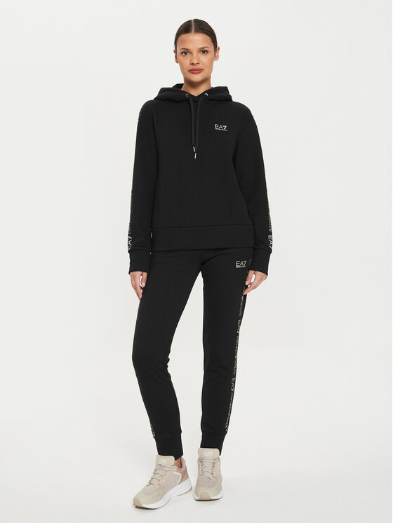 EA7 Emporio Armani Анцуг 8NTV58 TJQLZ 0200 Черен Regular Fit за Жени цена