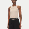 EA7 Emporio Armani Боди 7W000338 AF12625 U6155 Бежов Slim Fit за Жени цена