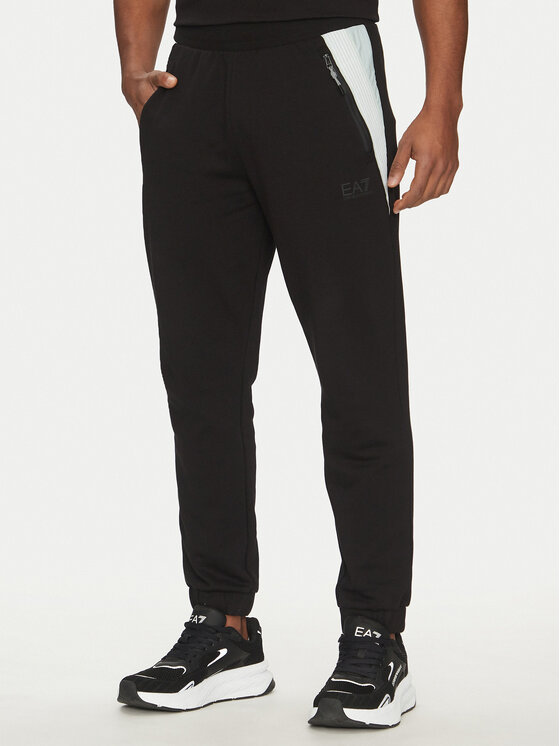 EA7 Emporio Armani Долнище анцуг 7M000274 AF12451 UC001 Черен Regular Fit за Мъже цена