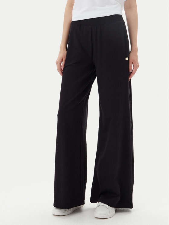 EA7 Emporio Armani Долнище анцуг 7W000083 AF13135 UC001 Черен Wide Leg за Жени цена