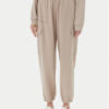 EA7 Emporio Armani Долнище анцуг 7W000282 AF12501 U6155 Бежов Loose Fit за Жени цена
