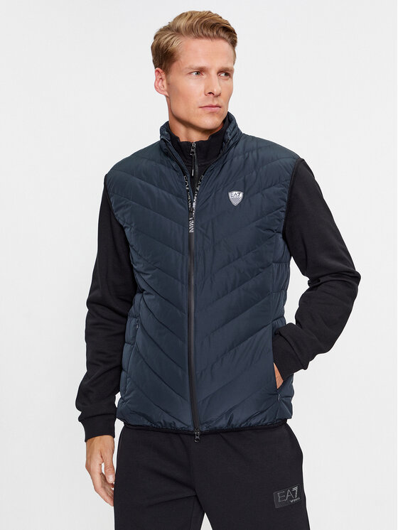 EA7 Emporio Armani Елек 8NPQ02 PNE1Z 1578 Тъмносин Regular Fit за Мъже цена