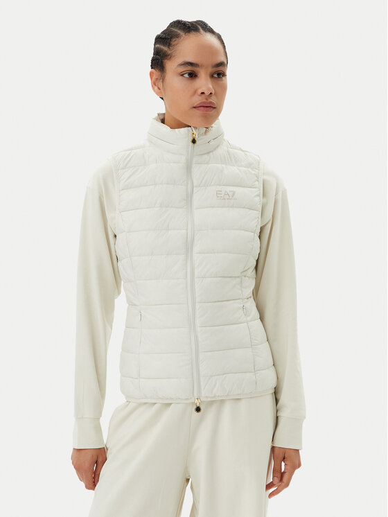EA7 Emporio Armani Жилетка за костюм 7W000087 AF12477 U1112 Бежов Slim Fit за Жени цена