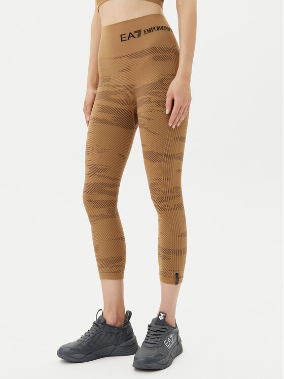 EA7 Emporio Armani Клин 7W000518 AF13714 U6054 Кафяв Slim Fit за Жени цена