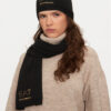 EA7 Emporio Armani Комплект шал и шапка 282000 4F200 00020 Черен за Жени цена