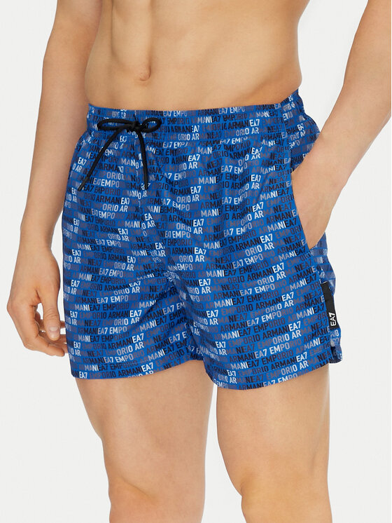 EA7 Emporio Armani Плувни шорти 7M000510 AF13059 FB067 Син Regular Fit за Мъже цена