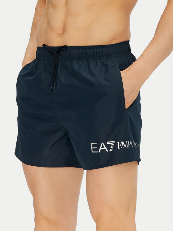 EA7 Emporio Armani Плувни шорти 7M000519 AF13049 MB010 Тъмносин Regular Fit за Мъже цена