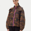 EA7 Emporio Armani Преходно яке 7W000263 AF13154 F6035 Кафяв Loose Fit за Жени цена
