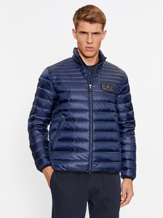 EA7 Emporio Armani Пухено яке 6RPB14 PN5ZZ 1554 Тъмносин Regular Fit за Мъже цена