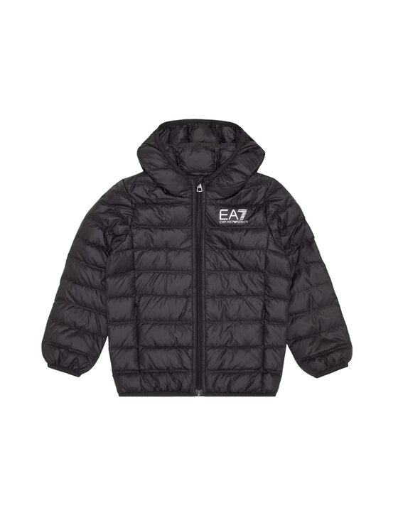 EA7 Emporio Armani Пухено яке 7B000035 AF12477 UC001 Черен Regular Fit за Момчета цена