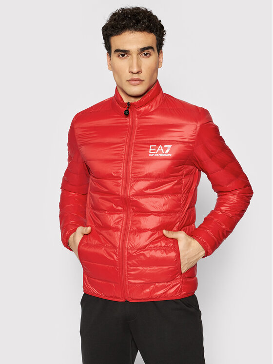 EA7 Emporio Armani Пухено яке 8NPB01 PN29Z 1451 Червен Regular Fit за Мъже цена