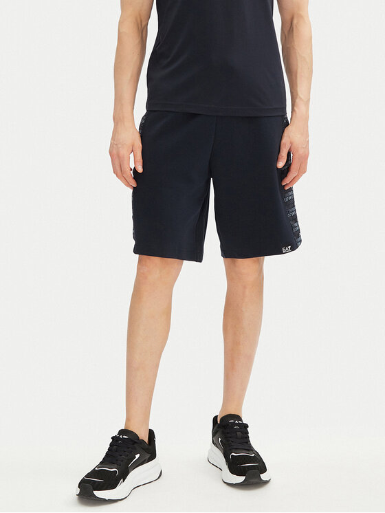 EA7 Emporio Armani Спортни шорти 7M000217 AF12660 UB102 Тъмносин Regular Fit за Мъже цена