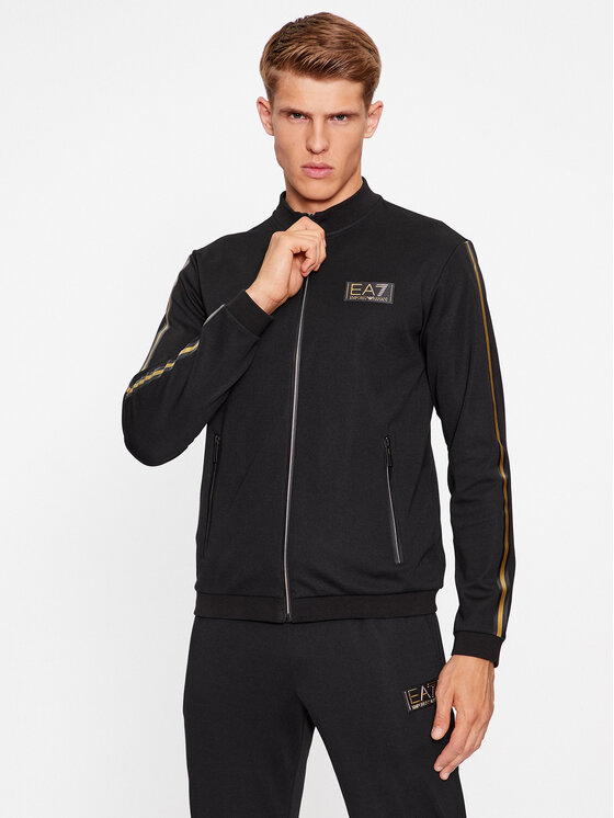 EA7 Emporio Armani Суитшърт 6RPM38 PJMCZ 1200 Черен Regular Fit за Мъже цена