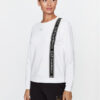 EA7 Emporio Armani Суитшърт 6RTM25 TJKWZ 1100 Бял Regular Fit за Жени цена