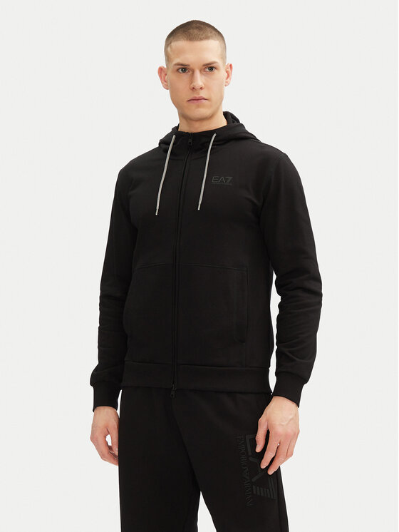 EA7 Emporio Armani Суитшърт 7M000231 AF13512 UC001 Черен Regular Fit за Мъже цена