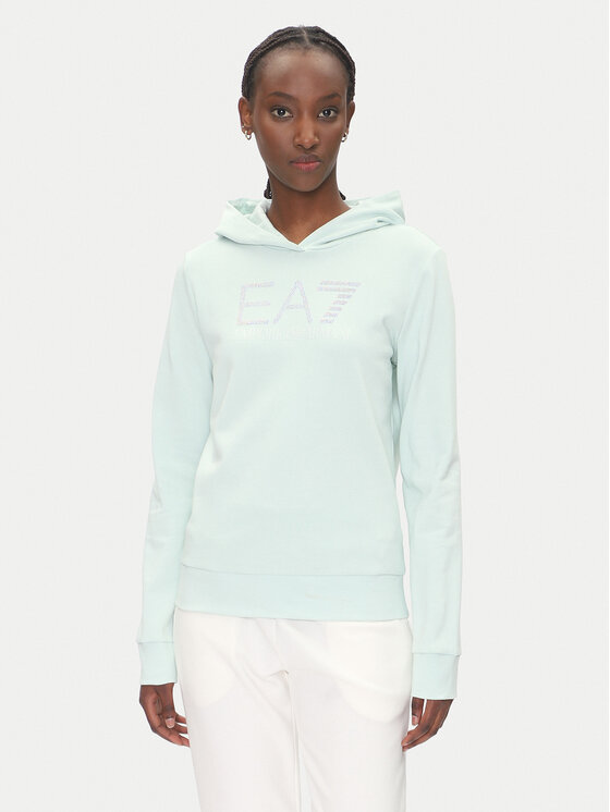 EA7 Emporio Armani Суитшърт 7W000095 AF12473 U9060 Син Regular Fit за Жени цена