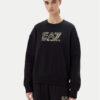 EA7 Emporio Armani Суитшърт 7W000100 AF10377 MC004 Черен Loose Fit за Жени цена