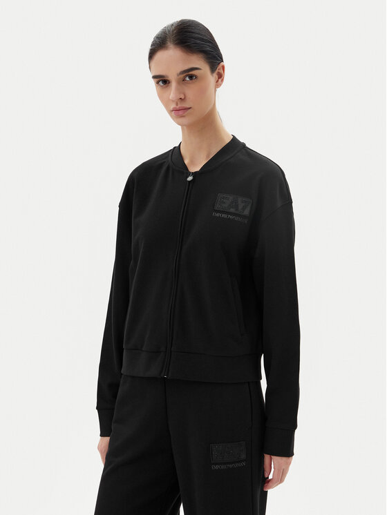 EA7 Emporio Armani Суитшърт 7W000178 AF12473 UC001 Черен Regular Fit за Жени цена