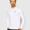 EA7 Emporio Armani Суитшърт 8NPM52 PJ05Z 1100 Бял Regular Fit за Мъже цена