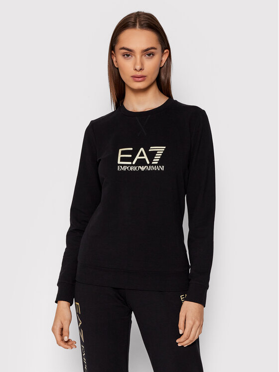 EA7 Emporio Armani Суитшърт 8NTM35 TJCQZ 0200 Черен Regular Fit за Жени цена
