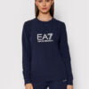 EA7 Emporio Armani Суитшърт 8NTM35 TJCQZ 1554 Тъмносин Regular Fit за Жени цена