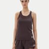 EA7 Emporio Armani Тениска от техническо трико 7W000237 AF12509 U6278 Кафяв Regular Fit за Жени цена