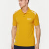 EA7 Emporio Armani Тениска с яка и копчета 3DPF51 PJULZ 1680 Жълт Regular Fit за Мъже цена