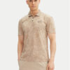 EA7 Emporio Armani Тениска с яка и копчета 7M000049 AF13917 U6155 Бежов Slim Fit за Мъже цена