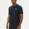 EA7 Emporio Armani Тениска с яка и копчета 7M000183 AF13511 UB102 Тъмносин Regular Fit за Мъже цена
