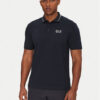 EA7 Emporio Armani Тениска с яка и копчета 7M000184 AF13511 UB102 Тъмносин Regular Fit за Мъже цена