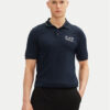 EA7 Emporio Armani Тениска с яка и копчета 7M000300 AF13739 UB102 Тъмносин Slim Fit за Мъже цена