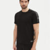 EA7 Emporio Armani Тишърт 7M000138 AF10375 UC001 Черен Regular Fit за Мъже цена