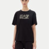 EA7 Emporio Armani Тишърт 7W000098 AF12503 MC004 Черен Loose Fit за Жени цена
